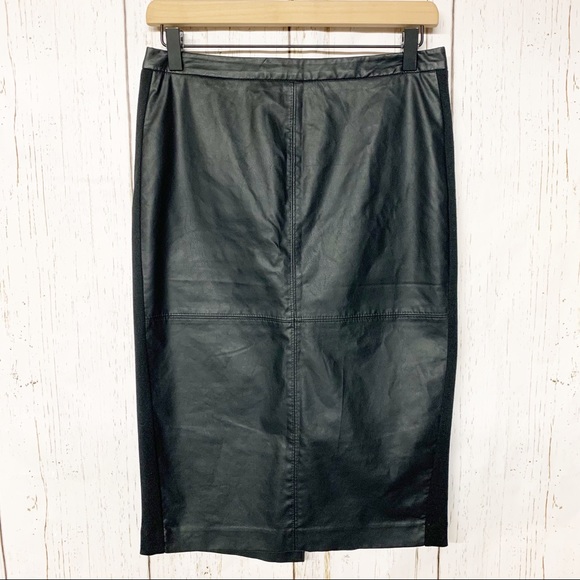 The Limited Dresses & Skirts - The Limited faux leather stretchy pencil skirt 6
